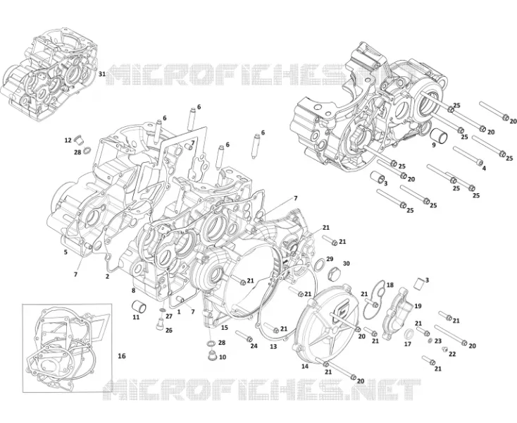 CARTER MOTEUR