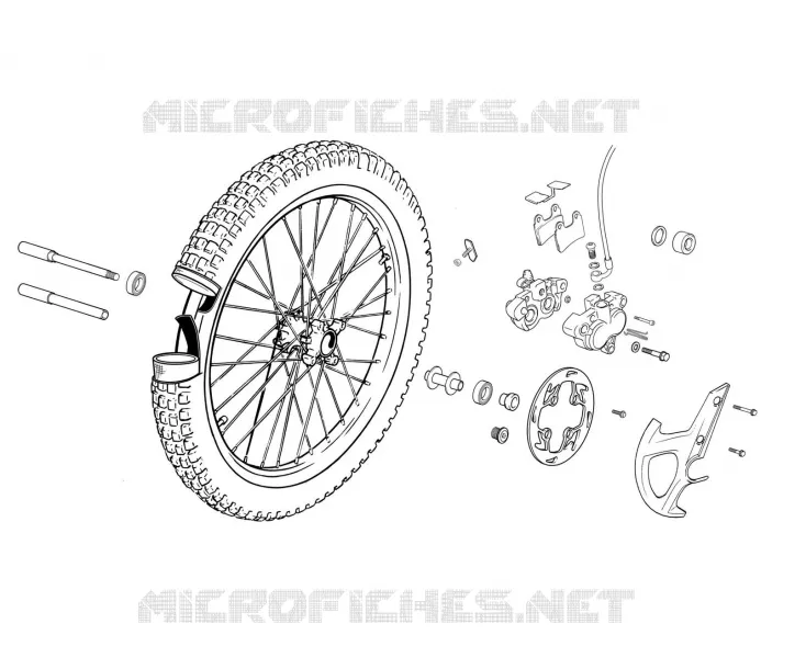 ROUE / FREIN AVANT