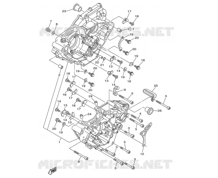 CARTER MOTEUR