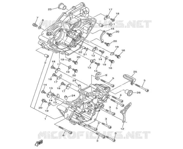 CARTER MOTEUR