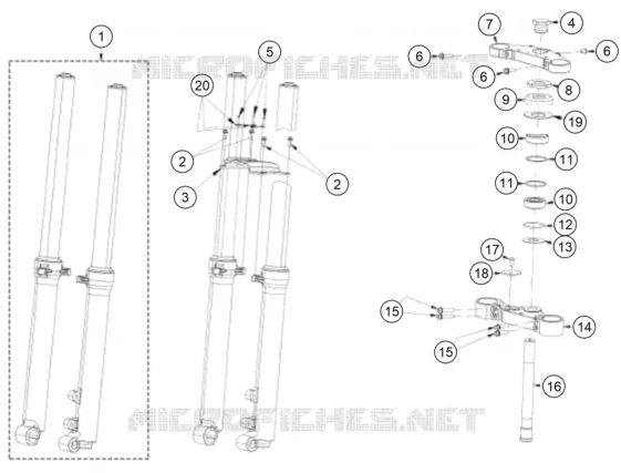FOURCHE / T DE FOURCHE