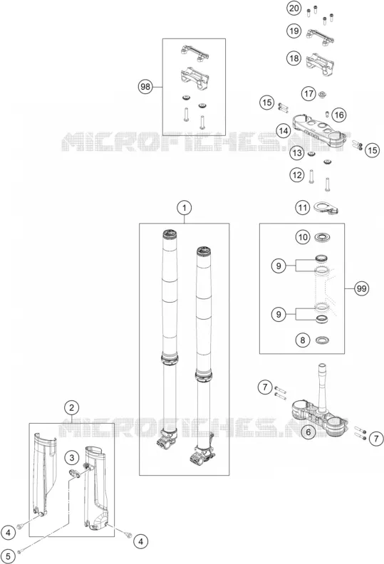 FOURCHE / T DE FOURCHE
