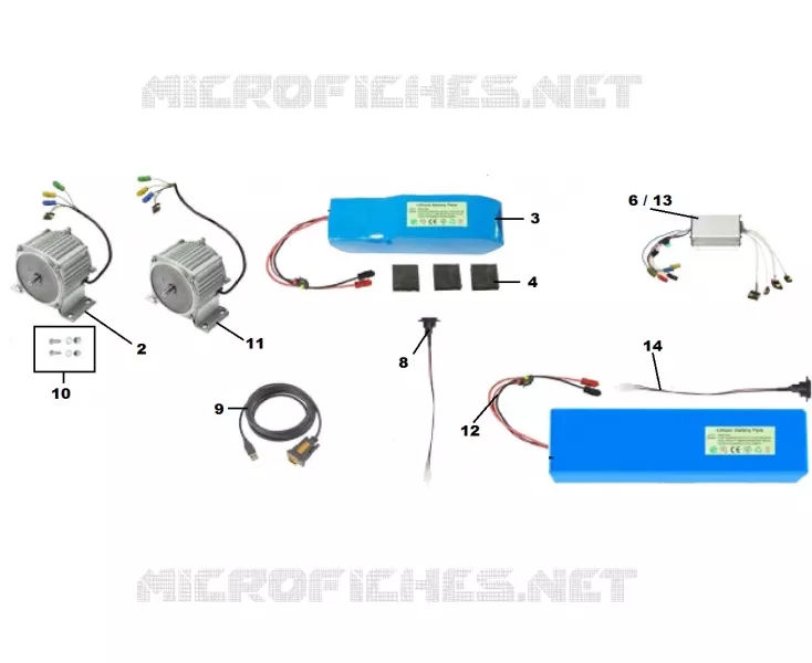 MOTEUR / BATTERIE