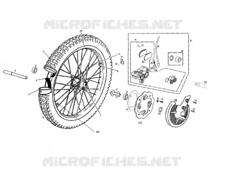 ROUE AVANT