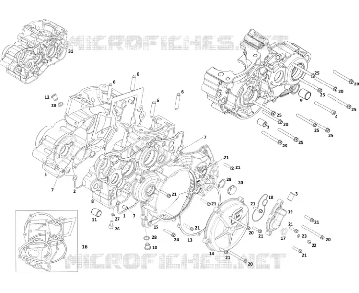 CARTER MOTEUR