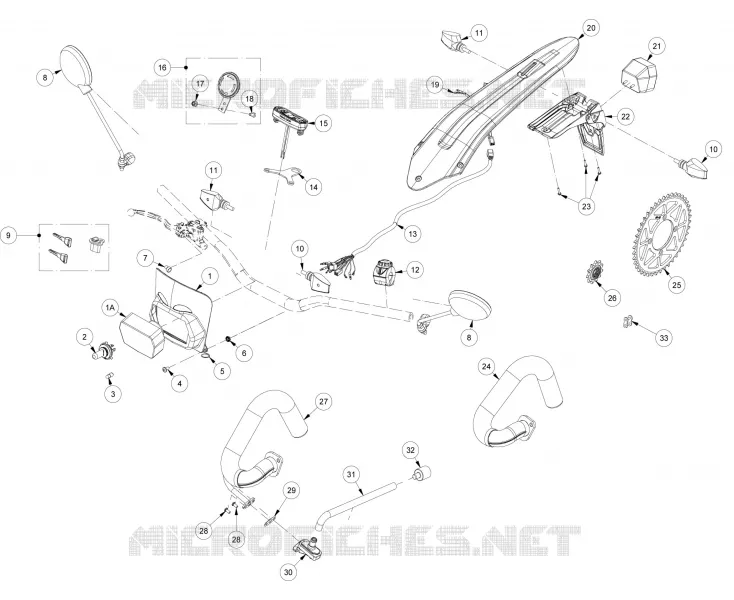 KIT HOMOLOGATION 280 / 300