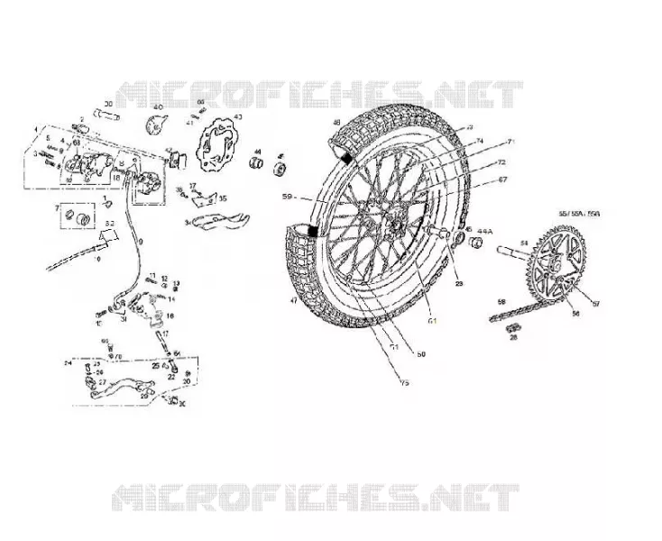 ROUE / FREIN ARRIERE