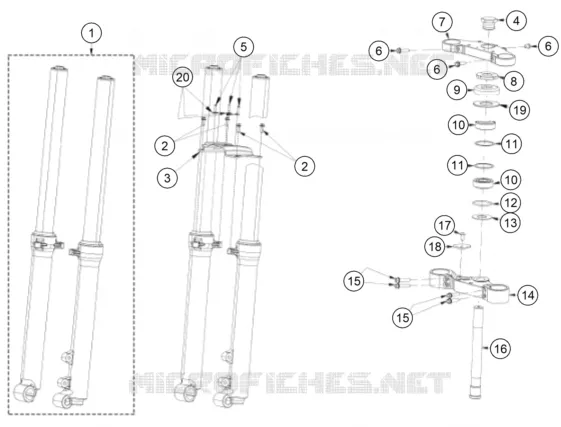 FOURCHE / T DE FOURCHE