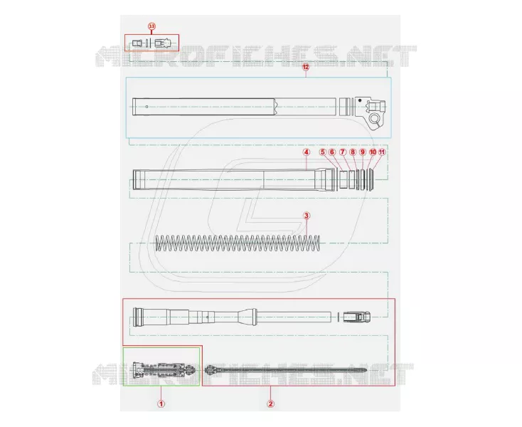 COMPOSANTS FOURCHE