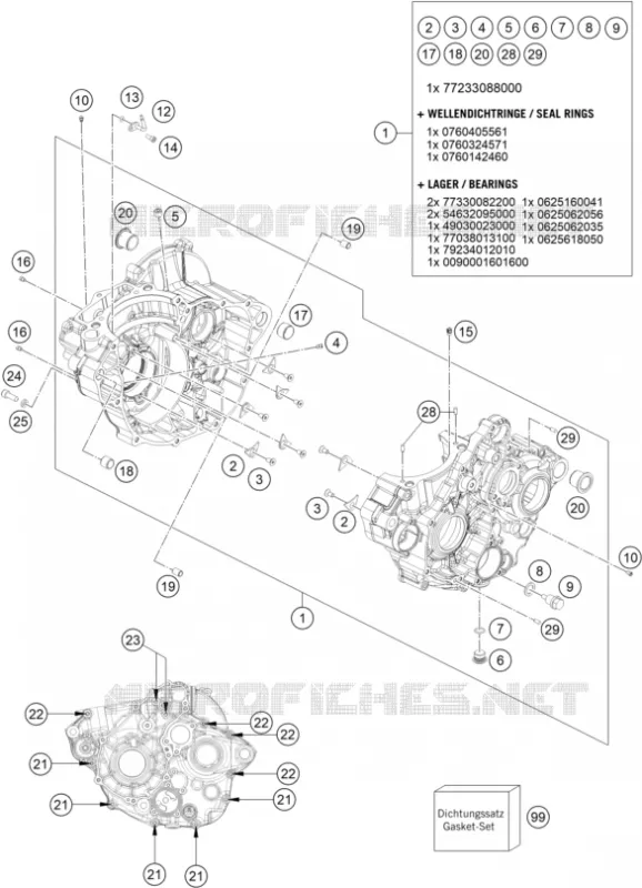 CARTER MOTEUR