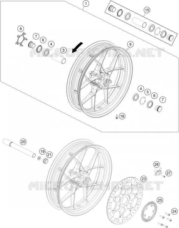 ROUE AVANT