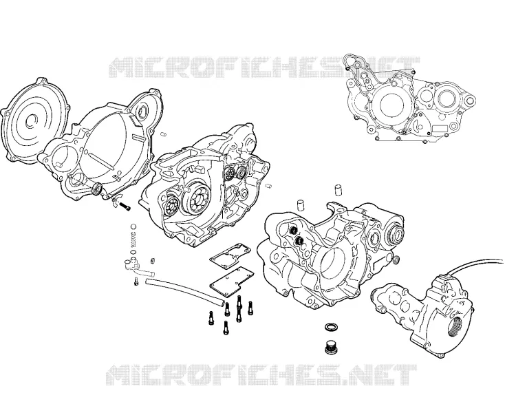 CARTER MOTEUR GAUCHE