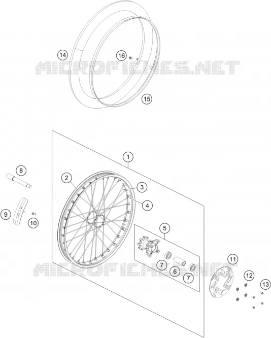 ROUE AVANT