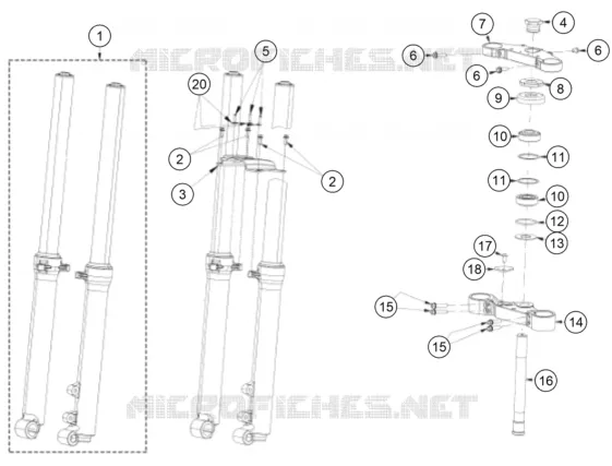 FOURCHE / T DE FOURCHE