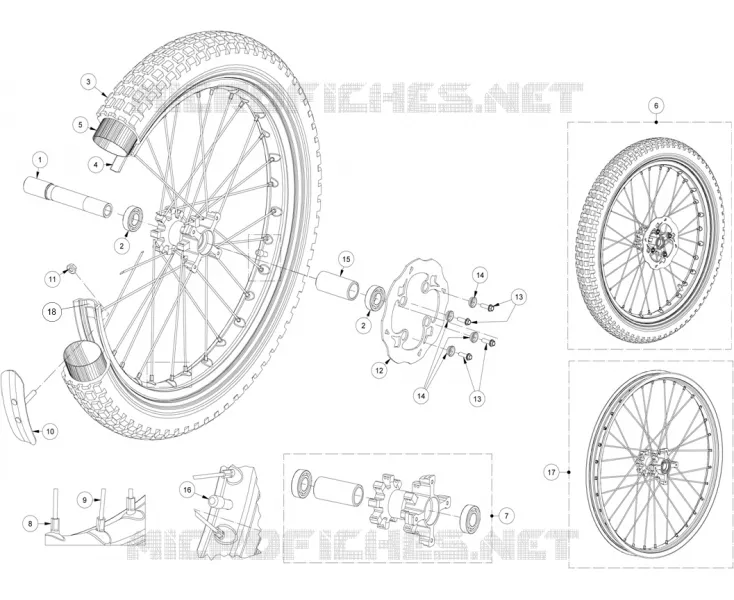 ROUE AVANT