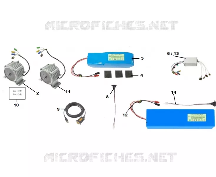 MOTEUR / BATTERIE
