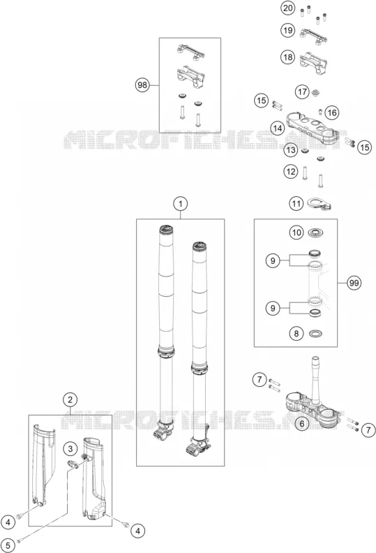 FOURCHE / T DE FOURCHE