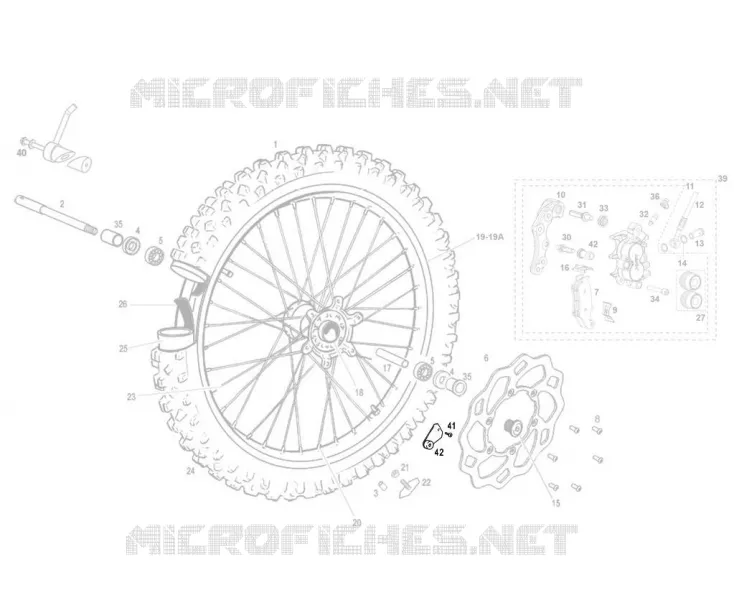 ROUE ARRIERE HOMOLOG
