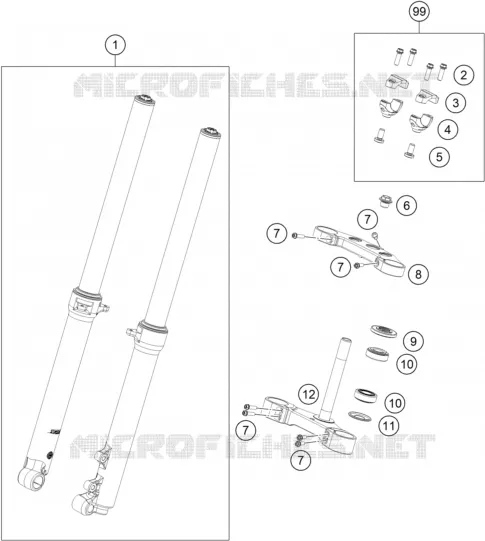FOURCHE / T DE FOURCHE