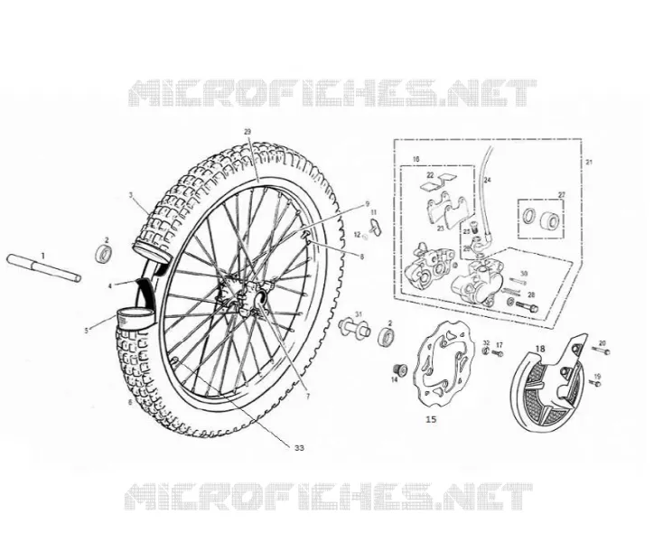 ROUE AVANT