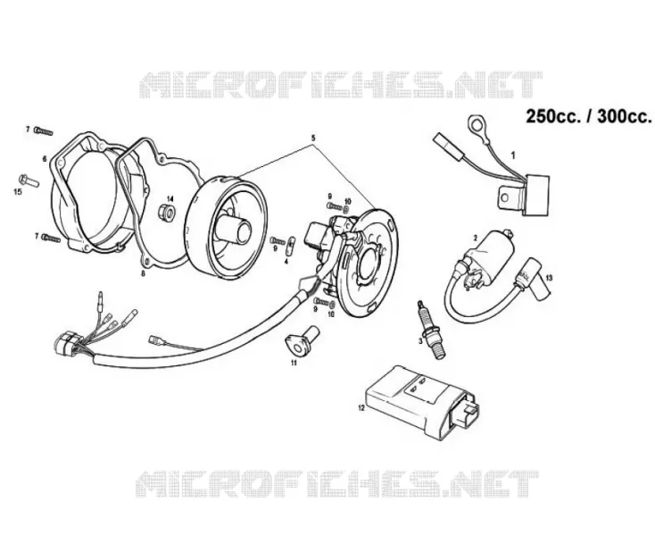 ALLUMAGE / BOITIER CDI  / REGULATEUR