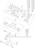 BIELLETTE D'AMORTISSEUR PRO LEVER
