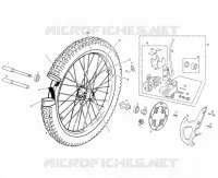 ROUE / FREIN AVANT