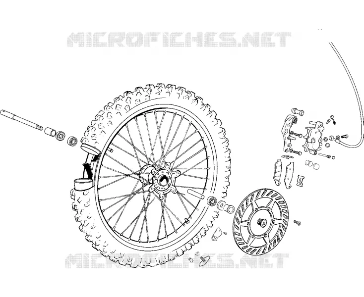 ROUE / FREIN AVANT