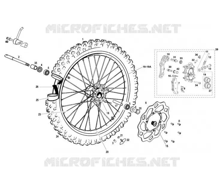 ROUE / FREIN AVANT