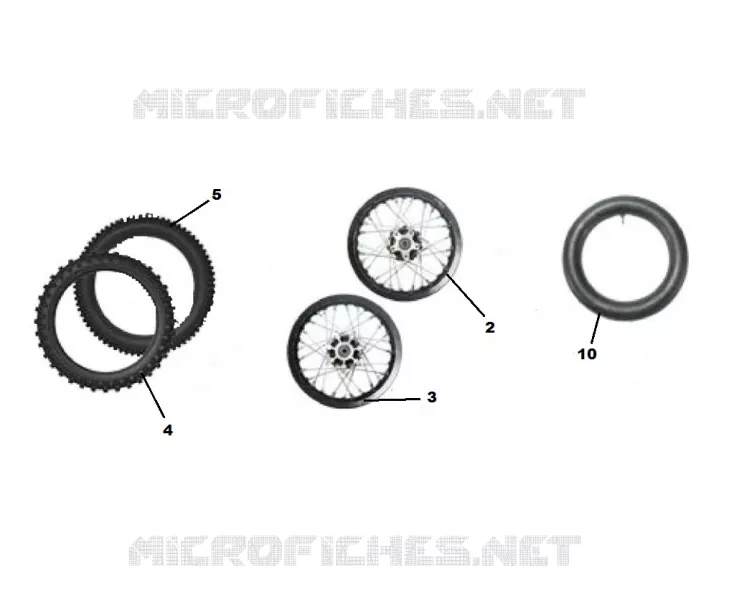 ROUE / PNEU T10 / T12