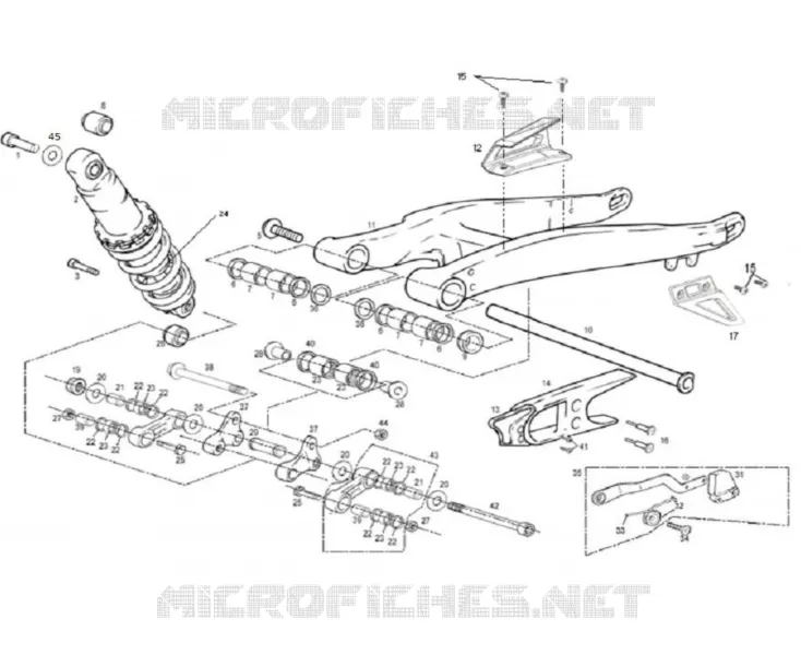 BRAS OSCILLANT  / AMORTISSEUR